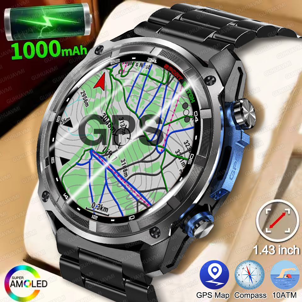 Outdoor Power Meter - T-Rex3 Pro GPS Offline Map 1000mAh