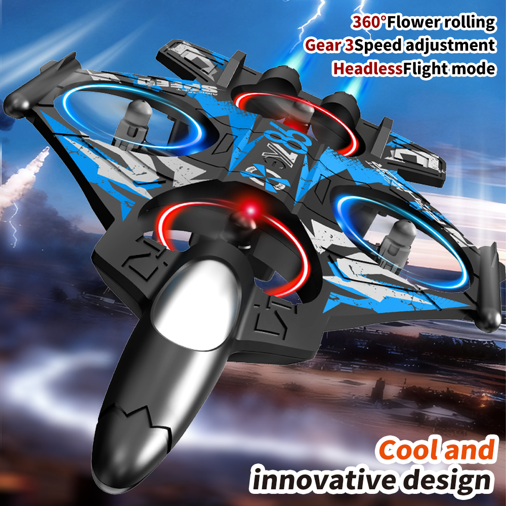 Outdoor Power Meter - Fighter Jet Drone With Screen Remote