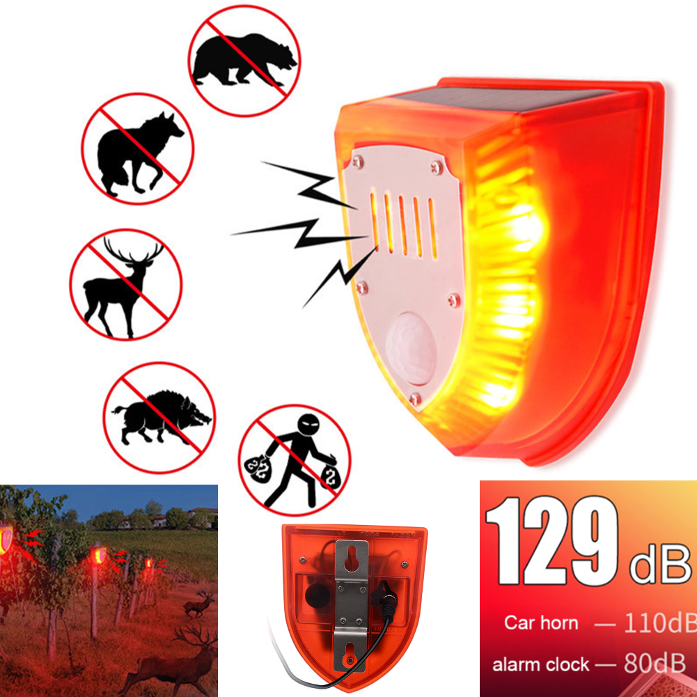 Outdoor Power Point - Outdoor Solar Alarm with Motion Sensor