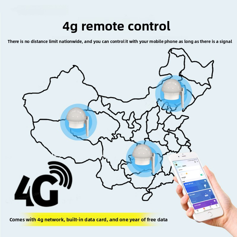 Tuya 4g Waterproof Remote Cont - Outdoor Power Meter ulasan dan harga
