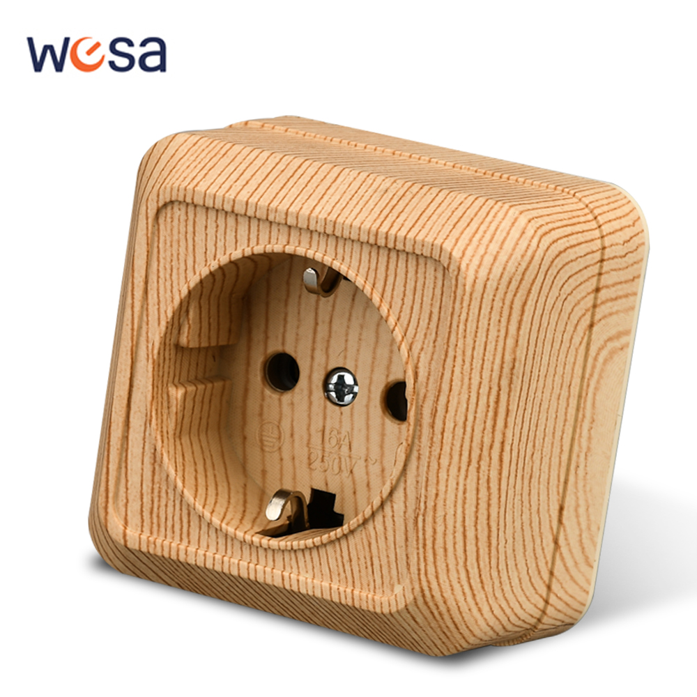 WESA Wood Wall Surface Socket  - Outdoor Power Rack ulasan dan harga