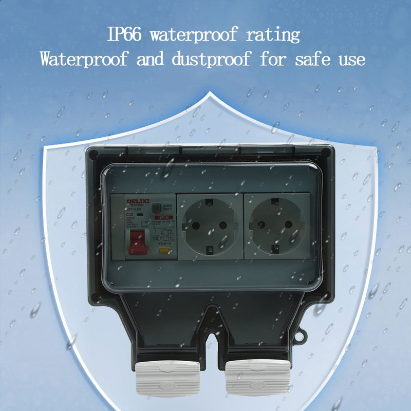 Outdoor Waterproof Socket 86 T - Outdoor Power Outlet Extension ulasan dan harga