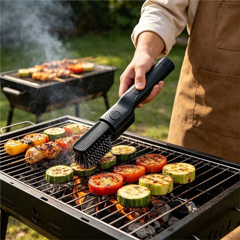 Powerful Electric Rotary Grill - Outdoor Power Grill ulasan dan harga