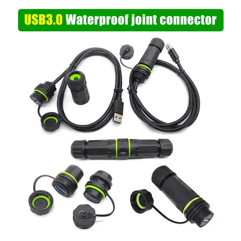 IP68 USB 3.0 Panel Type Plug S - Outdoor Power Outlet Extension ulasan dan harga