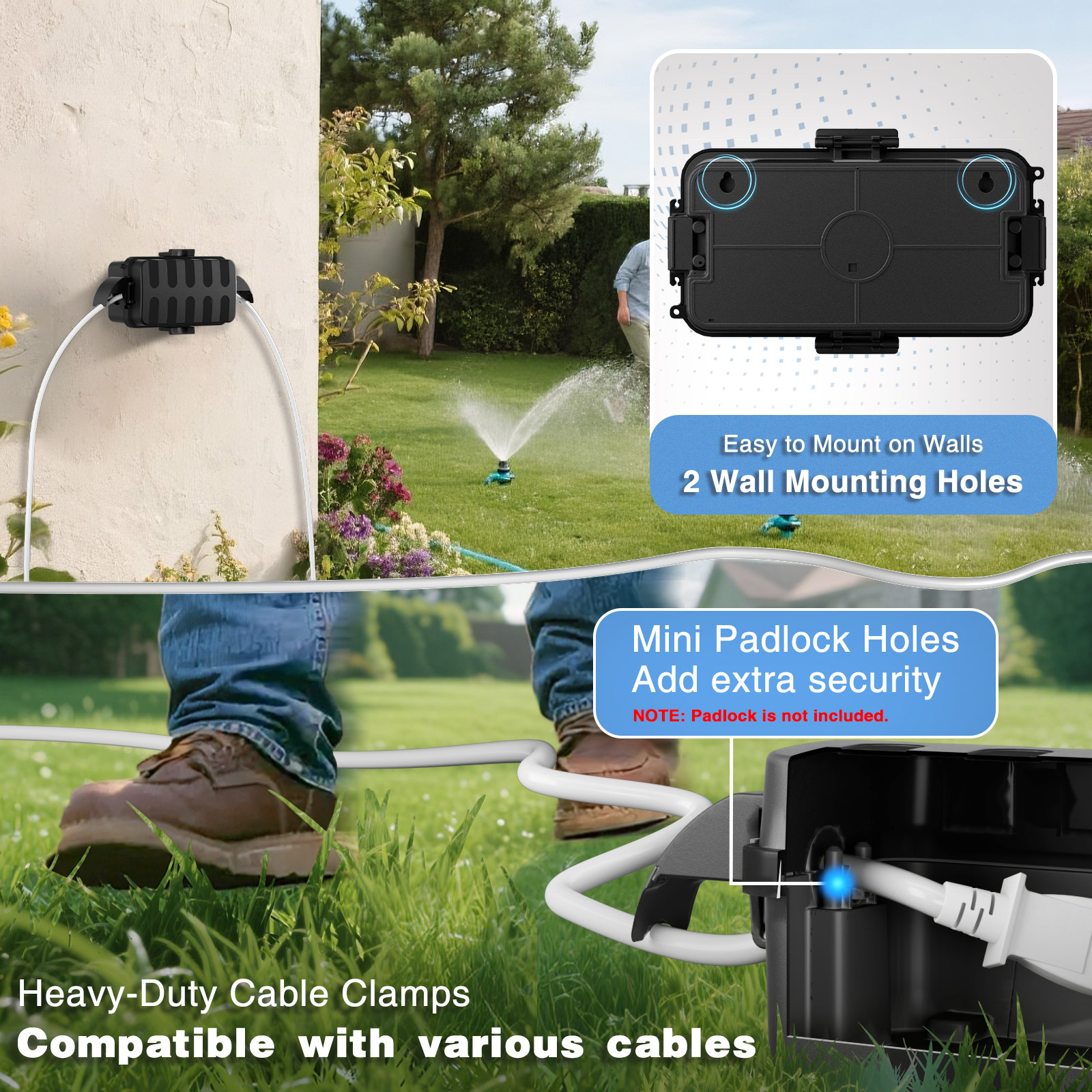 Small Outdoor Electrical Box ( - Outdoor Power Outlet Extension ulasan dan harga