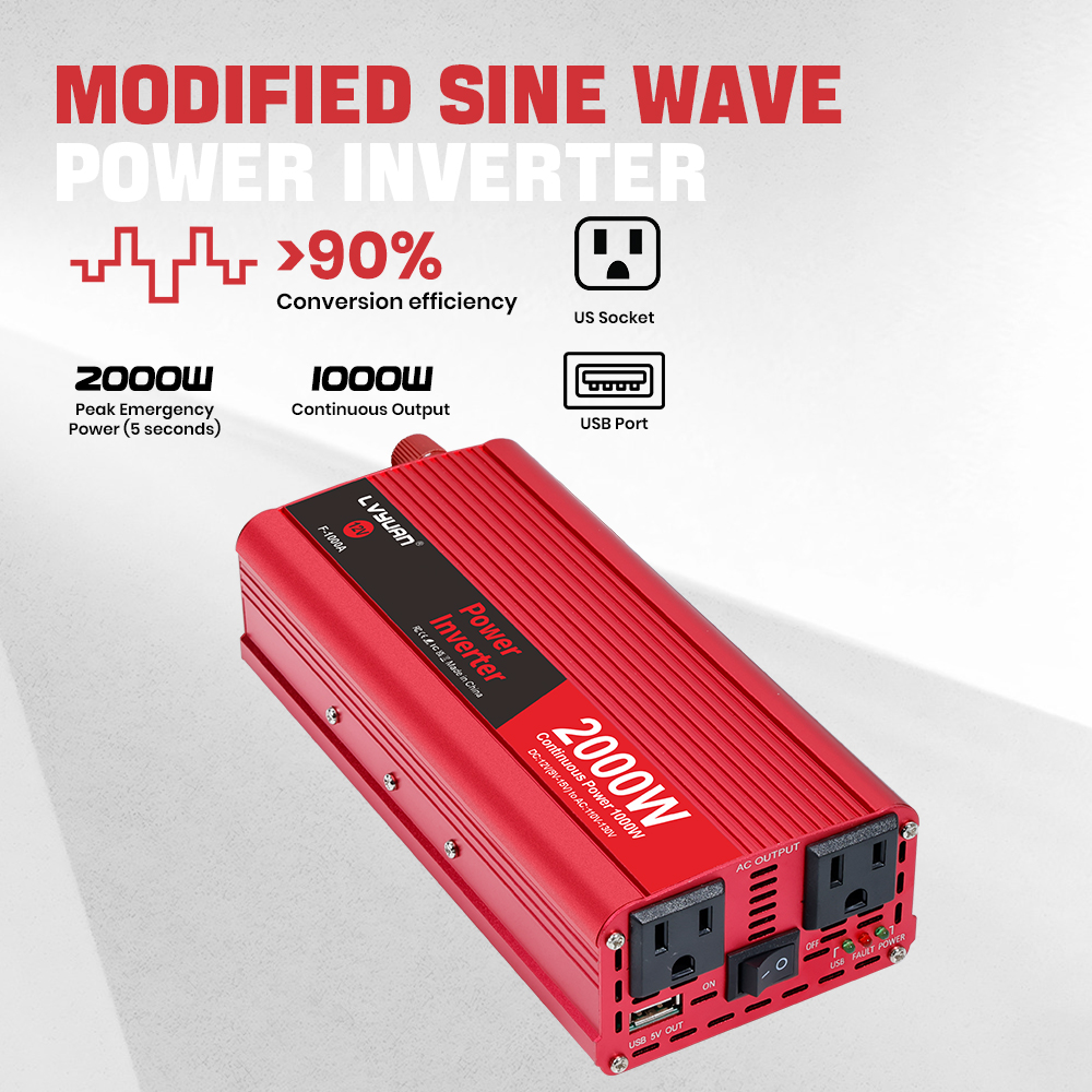 Car Inverter DC12V AC110V 1500 - Outdoor Power Outlet Extension ulasan dan harga
