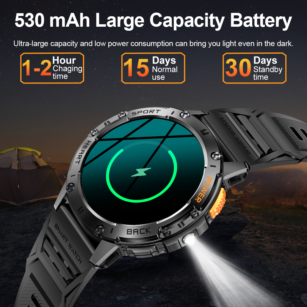 LIGE 1.43 Inch AMOLED Screen B - Outdoor Power Meter ulasan dan harga