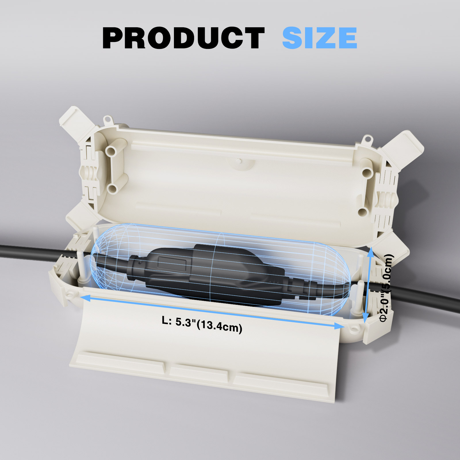 2 Pack Waterproof Outdoor Conn - Outdoor Power Point ulasan dan harga