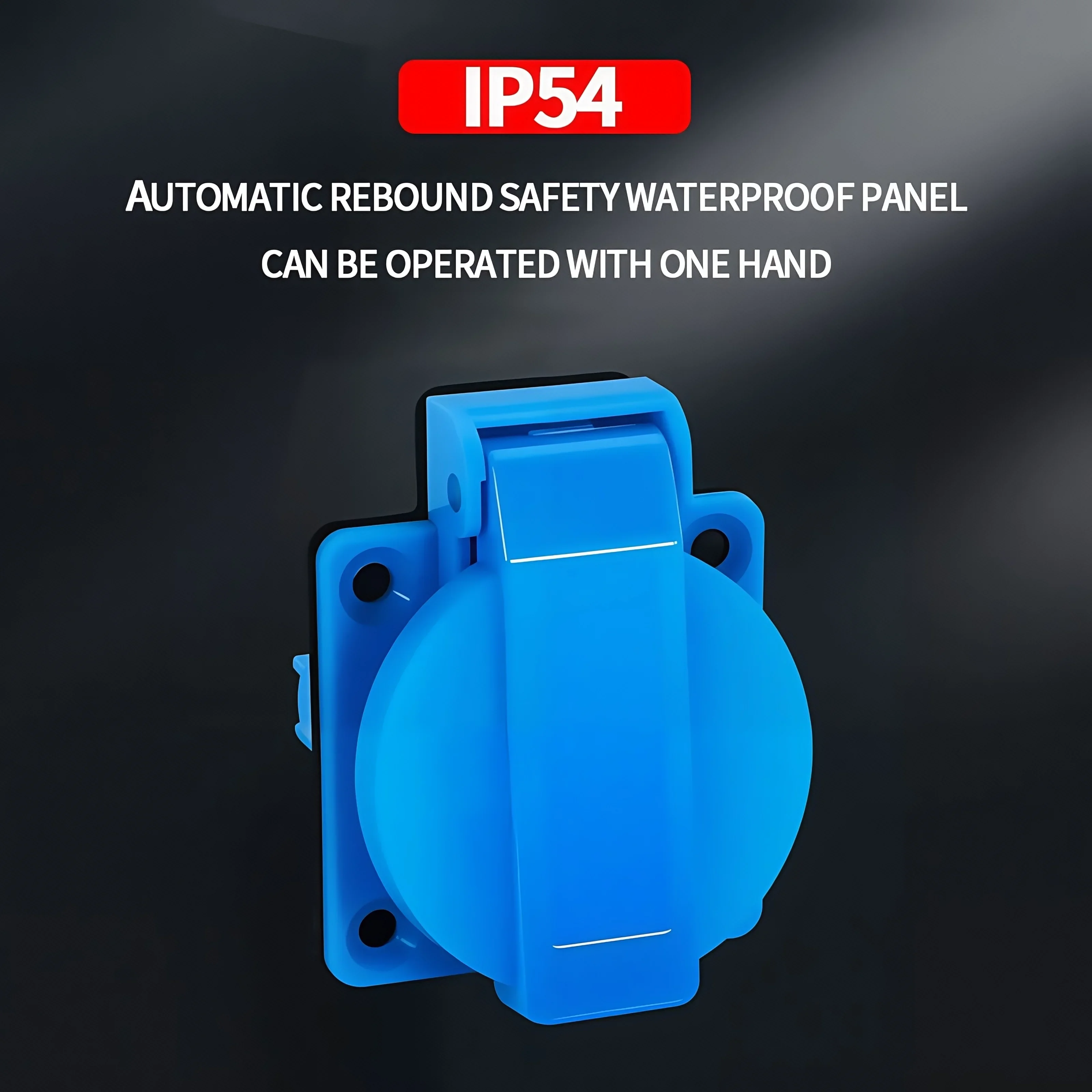 IP54 16A Waterproof Industrial - Outdoor Power Rack ulasan dan harga