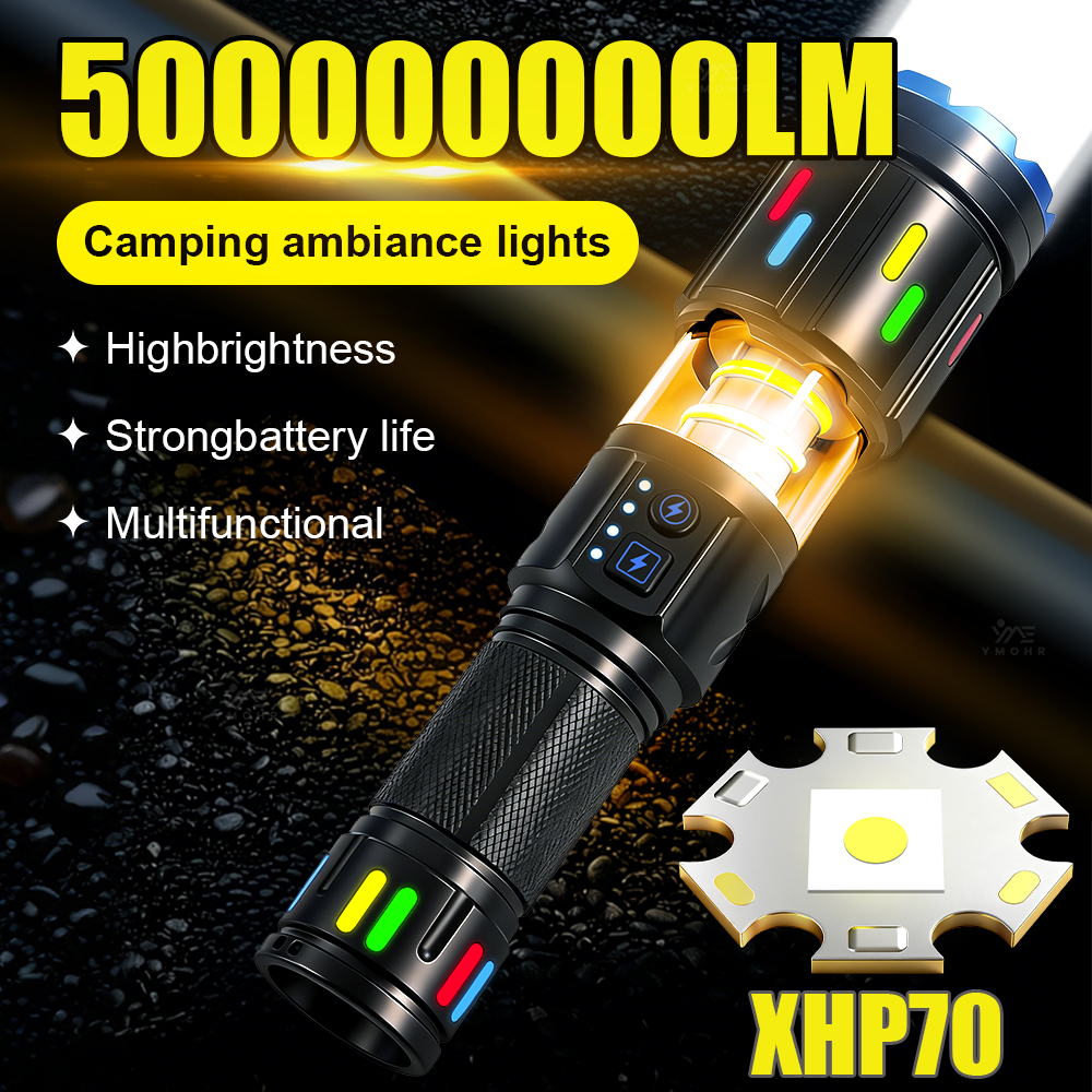 XHP70 High Power Camping Flash - Outdoor Power Meter ulasan dan harga