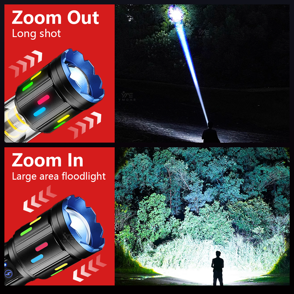 XHP70 High Power Camping Flash - Outdoor Power Meter ulasan dan harga
