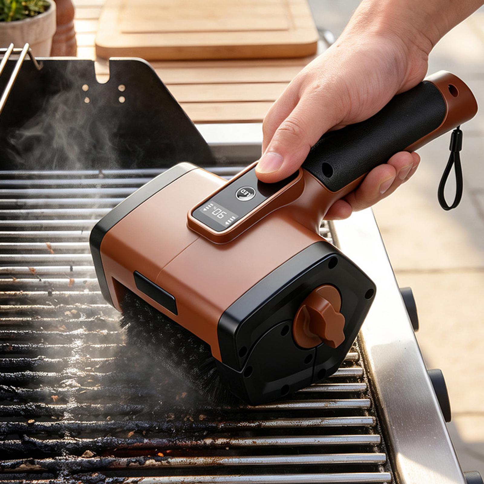 Electric Grill Brush for Outdo - Outdoor Power Grill ulasan dan harga
