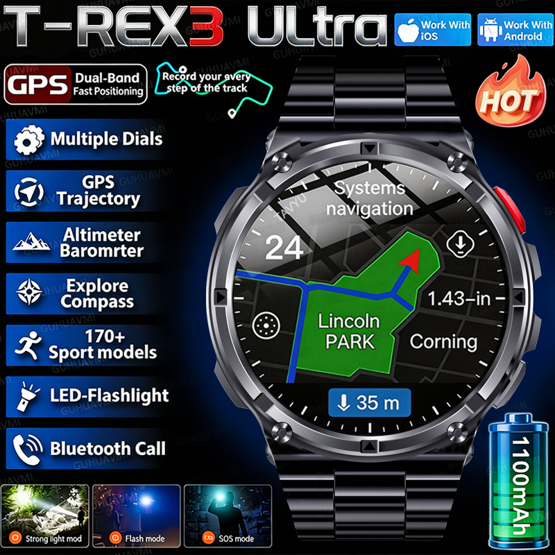 2026 New T-Rex3 Pro 1100mAh Ba - Outdoor Power Meter ulasan dan harga