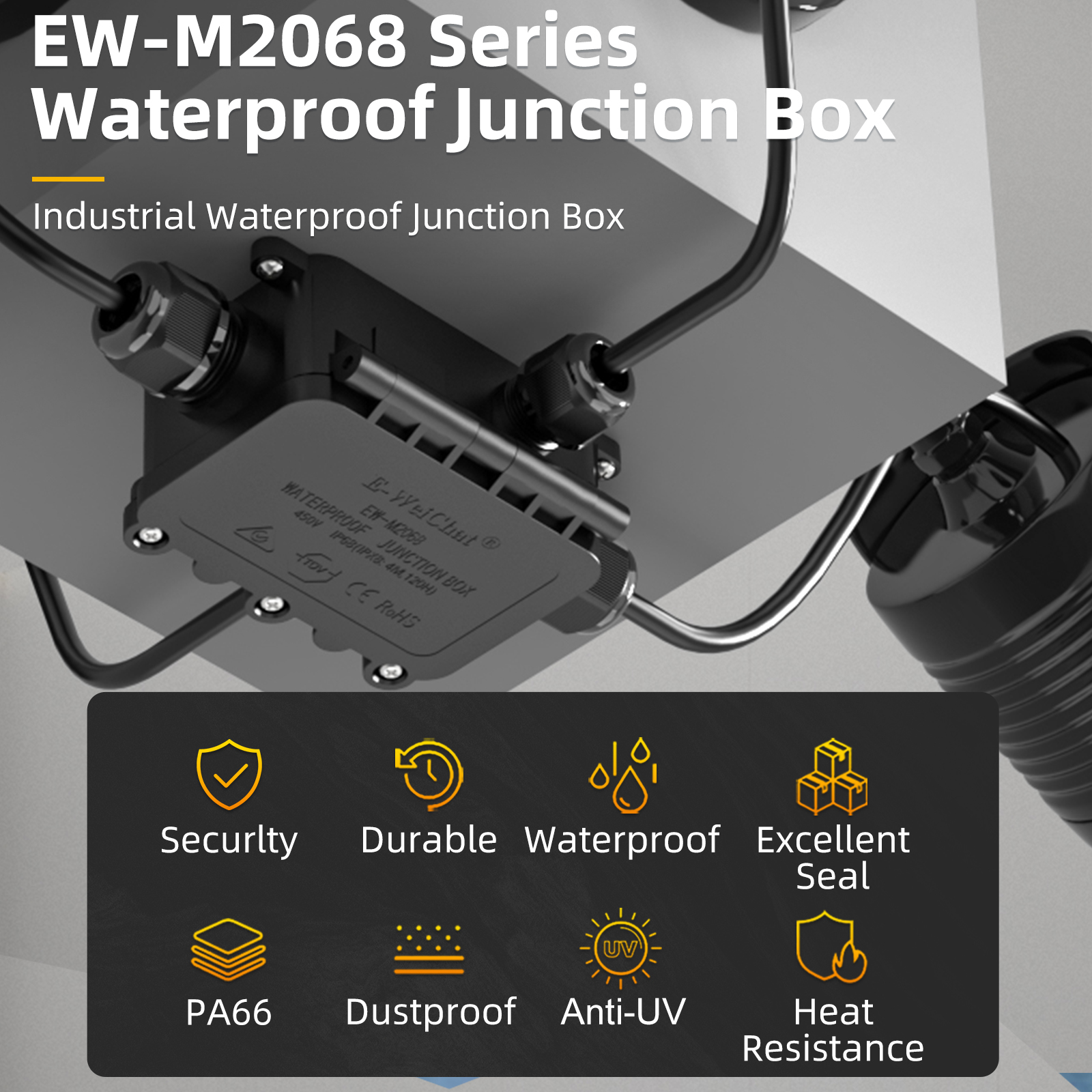 Junction Box Waterproof Electr - Outdoor Power Outlet Extension ulasan dan harga