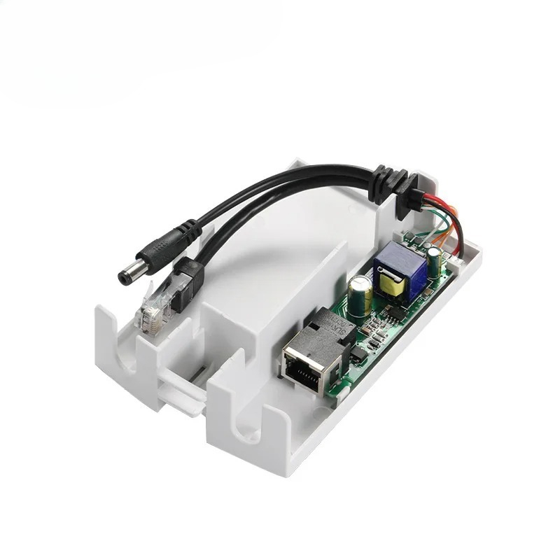 1PCS  POE Splitter 48V to 12V  - Outdoor Power Module ulasan dan harga