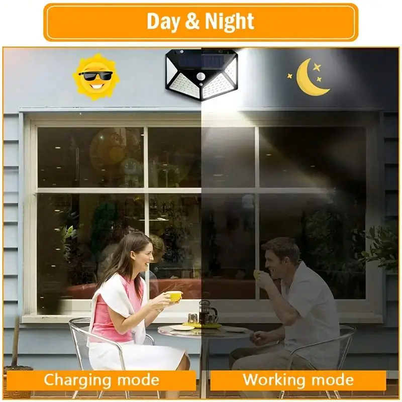 100LED Outdoor Solar Garden Li - Outdoor Power Point ulasan dan harga