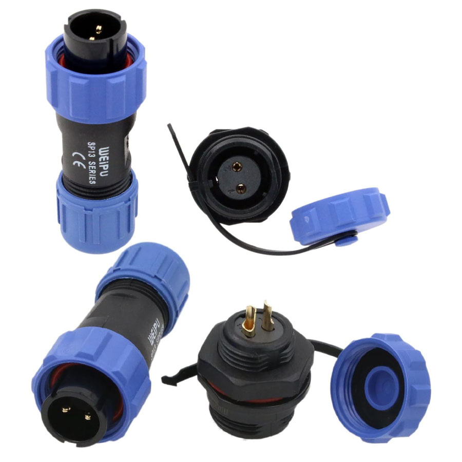 SP13 2Pin Aviation Waterproof  - Outdoor Power Outlet Extension ulasan dan harga
