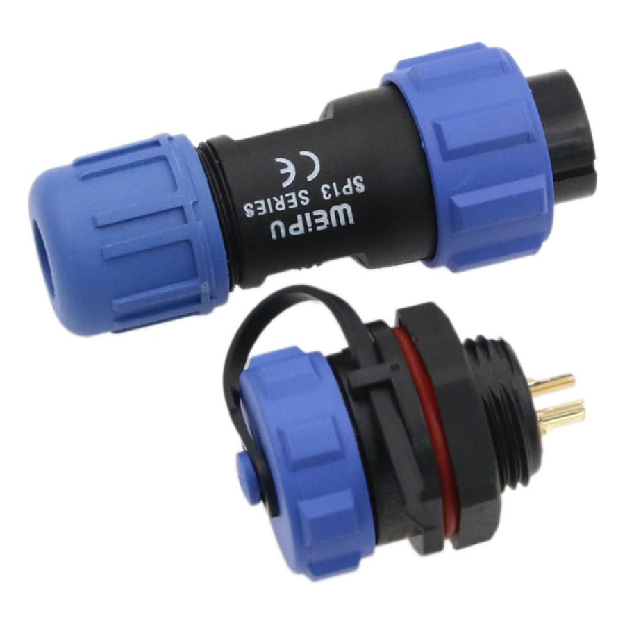 SP13 2Pin Aviation Waterproof  - Outdoor Power Outlet Extension ulasan dan harga