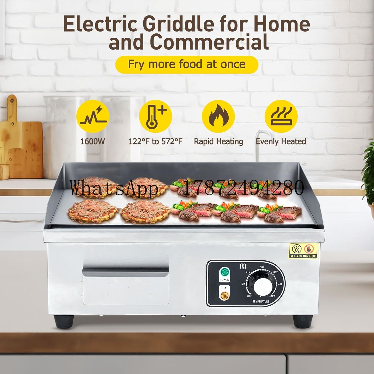 30 Inch Electric Griddle for O - Outdoor Power Grill ulasan dan harga