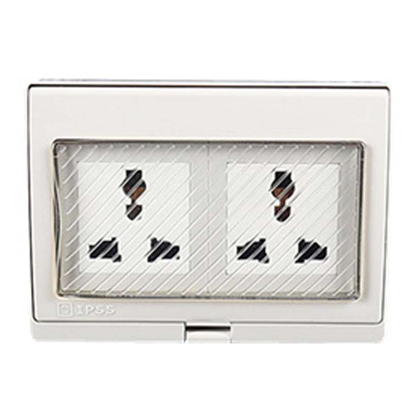 1PCS White AU UK EU US Univers - Outdoor Power Outlet Extension ulasan dan harga