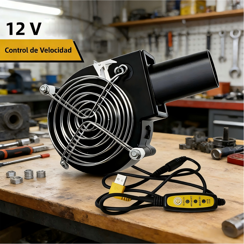 12V DC Portable BBQ Air Blower - Outdoor Power Grill ulasan dan harga