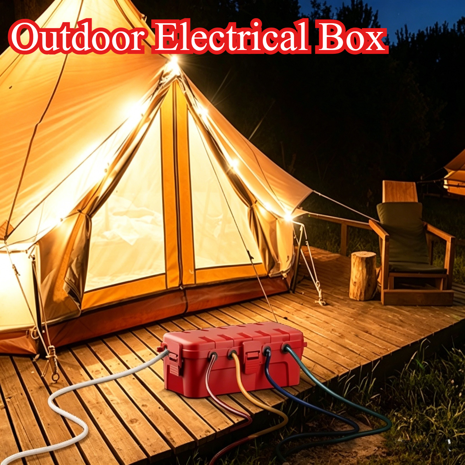 Outdoor Electrical Box Waterpr - Outdoor Power Outlet Extension ulasan dan harga
