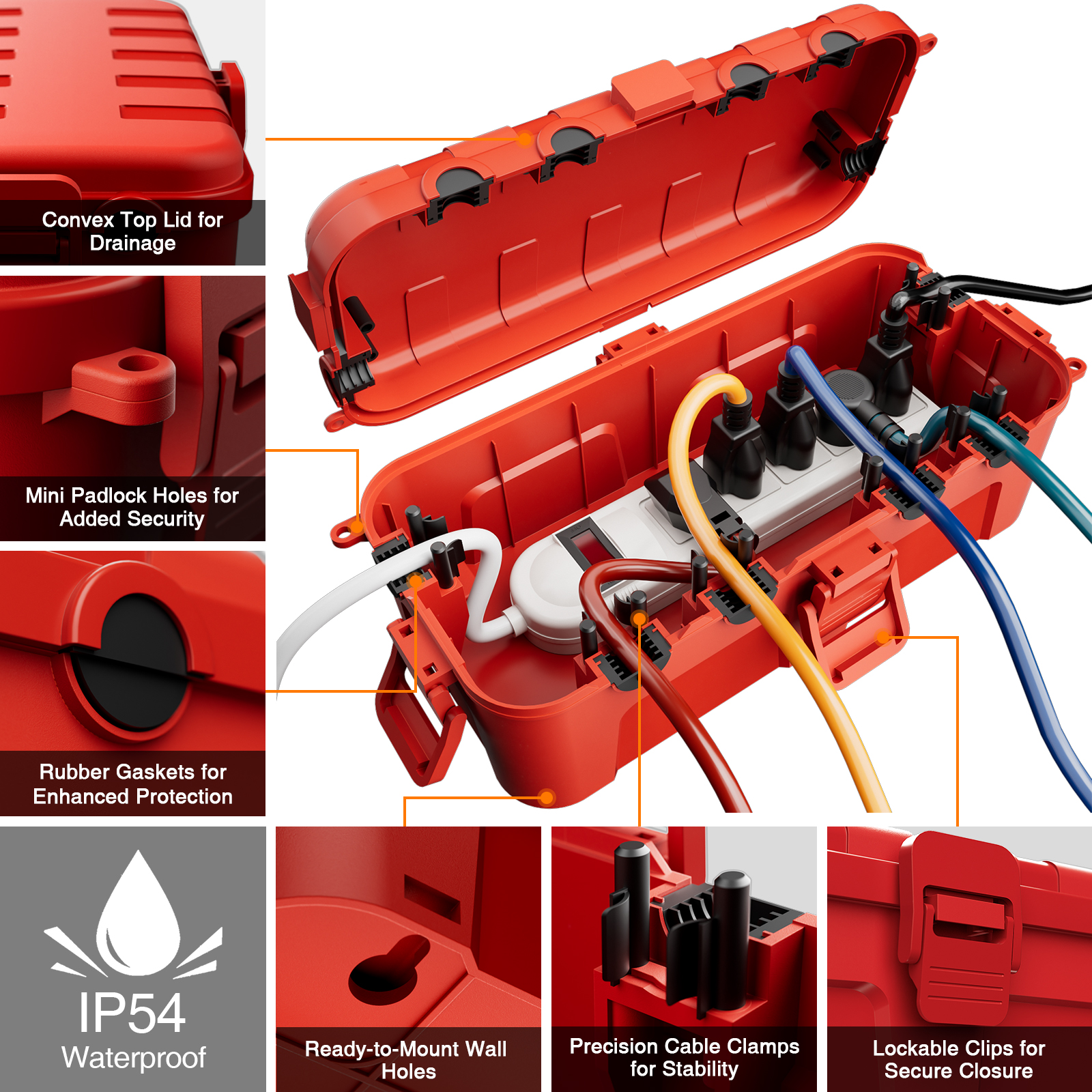Outdoor Electrical Box Waterpr - Outdoor Power Outlet Extension ulasan dan harga